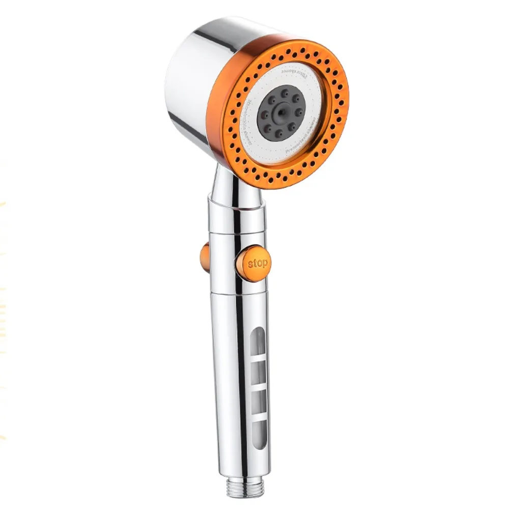 6 Modes Adjustable Shower Head with Stop Button High Pressure Water-saving Sprinkler Handheld Multi-function Shower Sprayer
6 Modes Adjustable Shower Head with Stop Button High Pressure Water-saving Sprinkler Handheld Multi-function Shower Sprayer