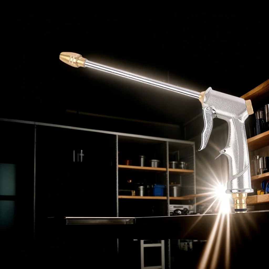 Motorcycle High Pressure Water Gun with Brass Nozzle - Aluminum Gun for Ultimate Car Wash Cleaning Power
Motorcycle High Pressure Water Gun with Brass Nozzle - Aluminum Gun for Ultimate Car Wash Cleaning Power