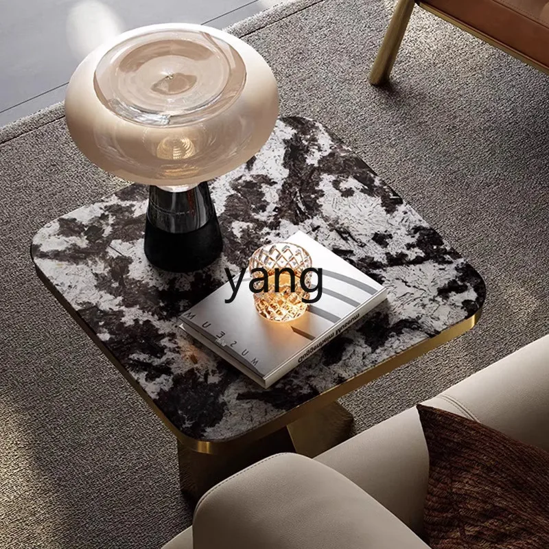 LMM living room removable household small square Italian light luxury living room modern marble corner table
LMM living room removable household small square Italian light luxury living room modern marble corner table