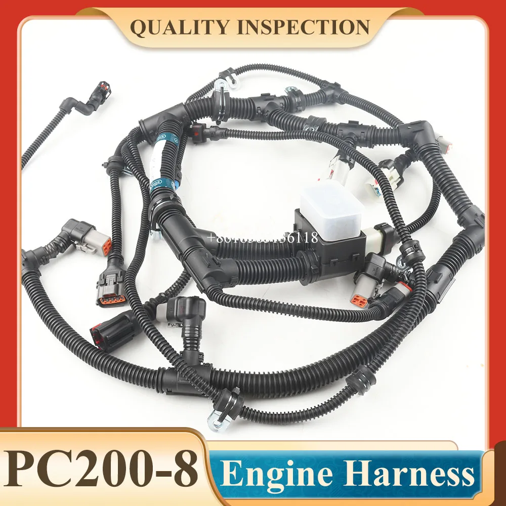 6754-81-9440 PC200-8 6D107 Engine Wiring Harness Wire Cable Excavator Accessories
6754-81-9440 PC200-8 6D107 Engine Wiring Harness Wire Cable Excavator Accessories