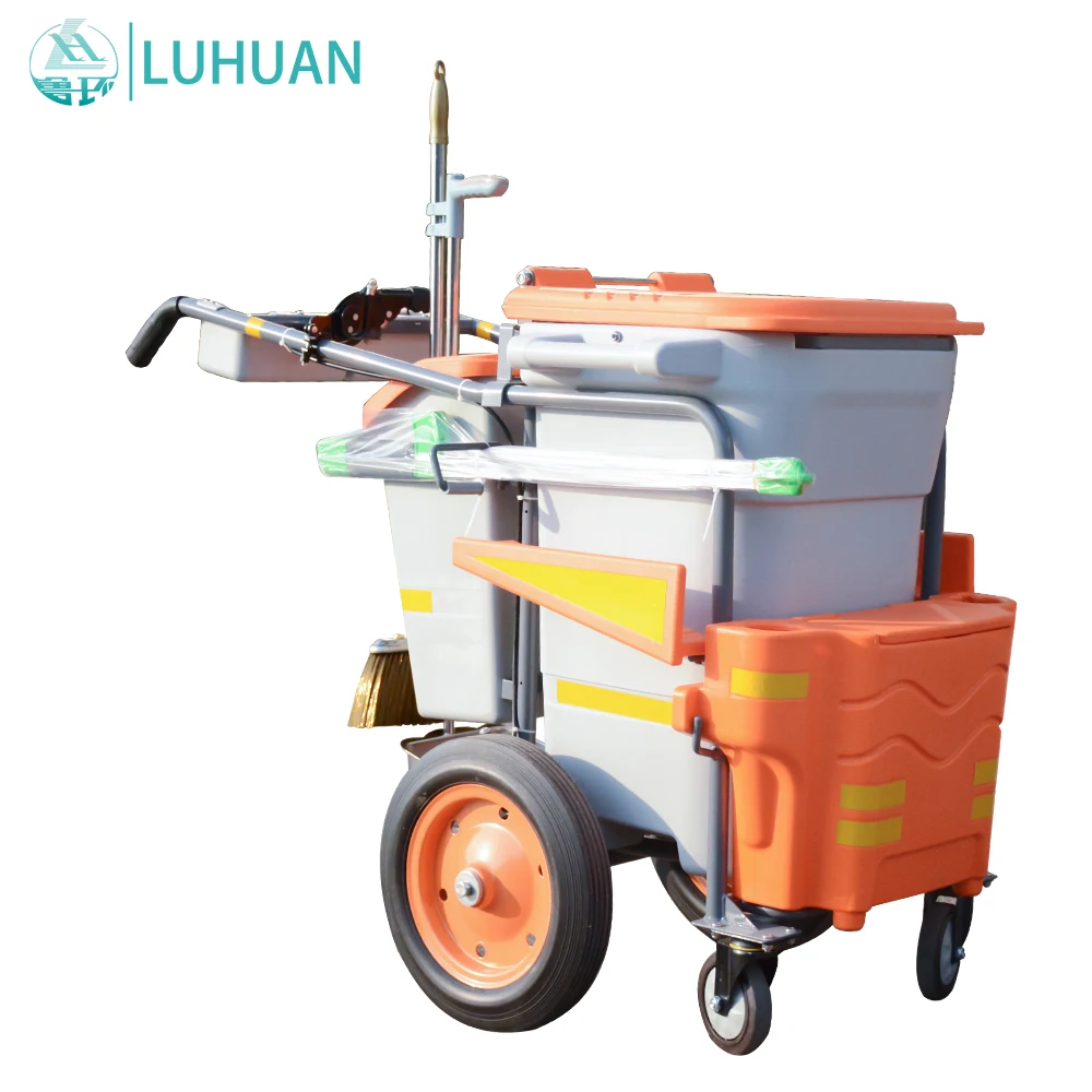 HandPush Hospital Hotel Commercial Janitorial Cleaning Mobile Trolley Cart Manufacturer Wheel Outdoor Sanitation Vehicle Trolley
HandPush Hospital Hotel Commercial Janitorial Cleaning Mobile Trolley Cart Manufacturer Wheel Outdoor Sanitation Vehicle Trolley