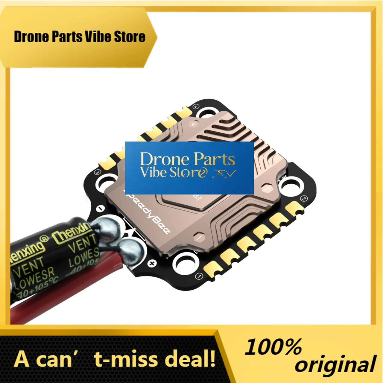 Drone PartsSpeedyBee BLS 60A 30x30 4-in-1 ESC
Drone PartsSpeedyBee BLS 60A 30x30 4-in-1 ESC