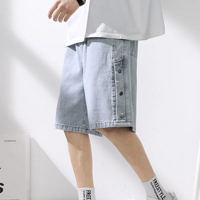 2024 Men's Denim Shorts Cotton Casual Men's Shorts Korean Fashion Denim Men Shorts Male New Style Short Jeans Summer Trousers
2024 Men's Denim Shorts Cotton Casual Men's Shorts Korean Fashion Denim Men Shorts Male New Style Short Jeans Summer Trousers