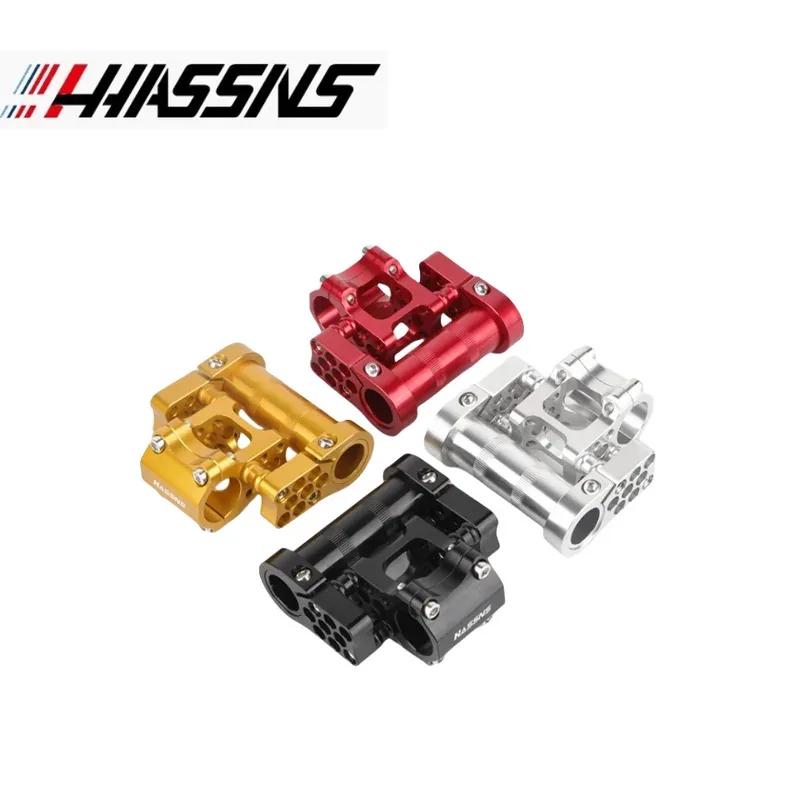 HASSNS Folding Bike Stem S95/SP8 Adjustable CNC 6061 Aluminum Double Bolt Handlebar Riser for Dahon 412 SP8 Lightweight Upgrade
HASSNS Folding Bike Stem S95/SP8 Adjustable CNC 6061 Aluminum Double Bolt Handlebar Riser for Dahon 412 SP8 Lightweight Upgrade