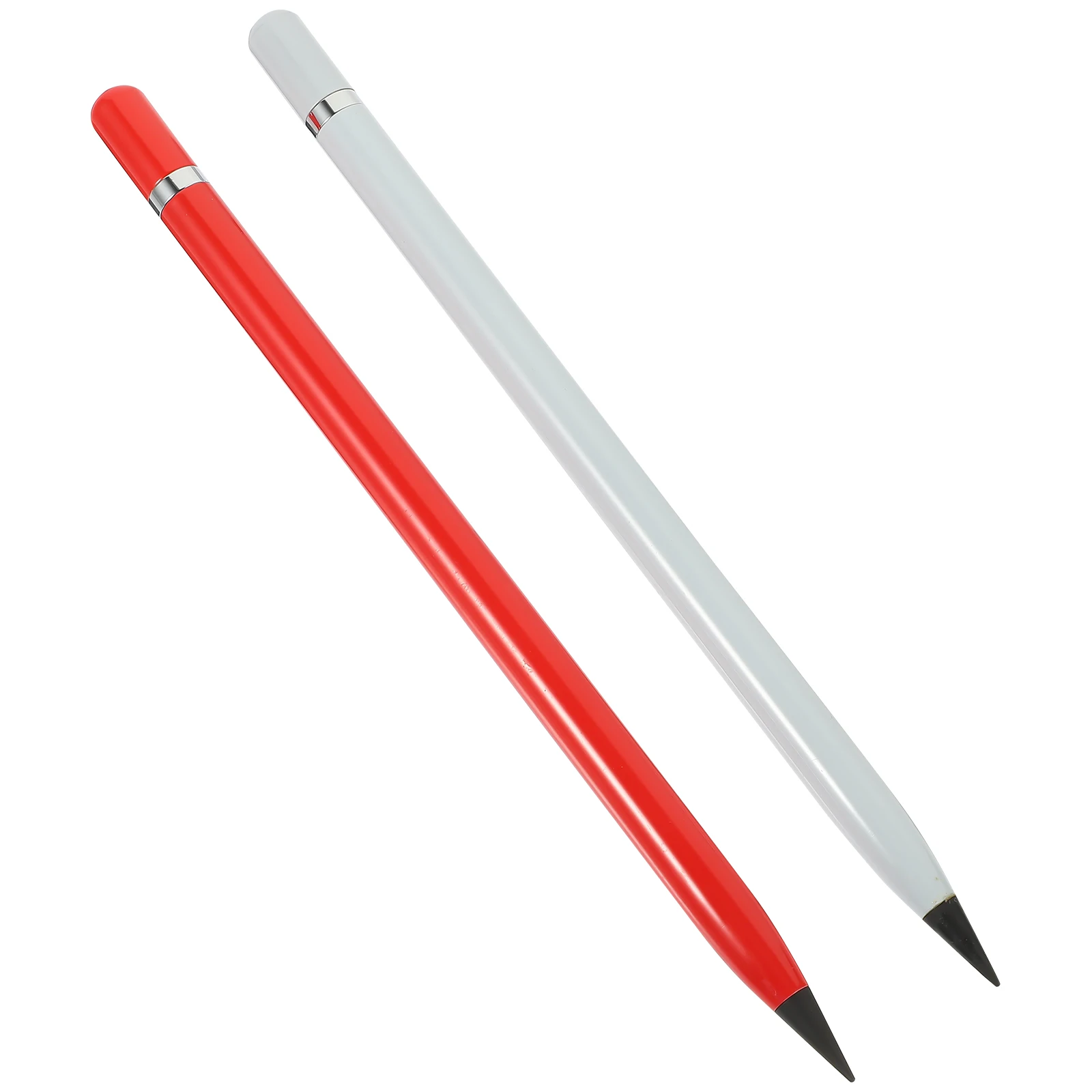 2pcs Everlasting Inkless Metal Pencils No Sharpen Black Graphite Alloy Tips Practical Gifts for Students Teachers
2pcs Everlasting Inkless Metal Pencils No Sharpen Black Graphite Alloy Tips Practical Gifts for Students Teachers