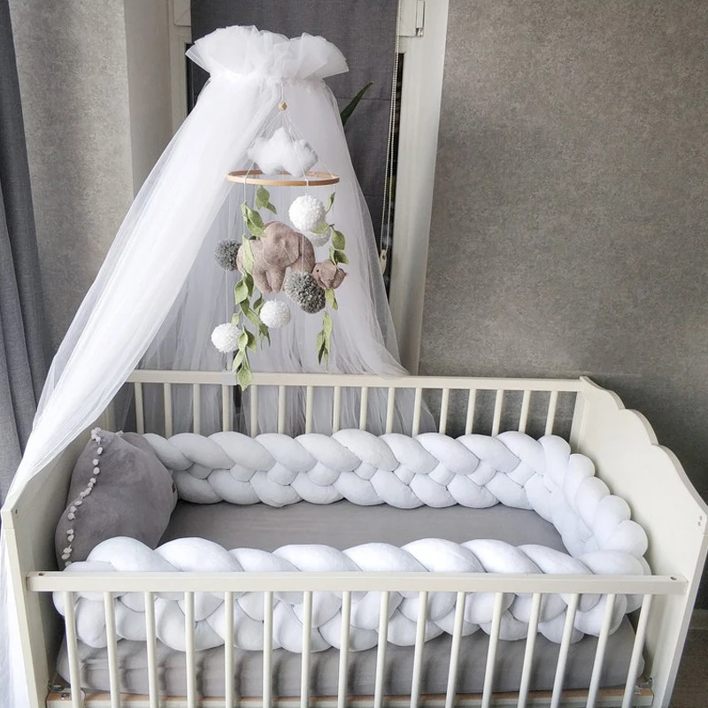 Widen Baby Bumper Bed Braid Knot Pillow Cushion Bumper for Infant Crib Protector Cot Bumper Room Decor Crib Bedding Set
Widen Baby Bumper Bed Braid Knot Pillow Cushion Bumper for Infant Crib Protector Cot Bumper Room Decor Crib Bedding Set