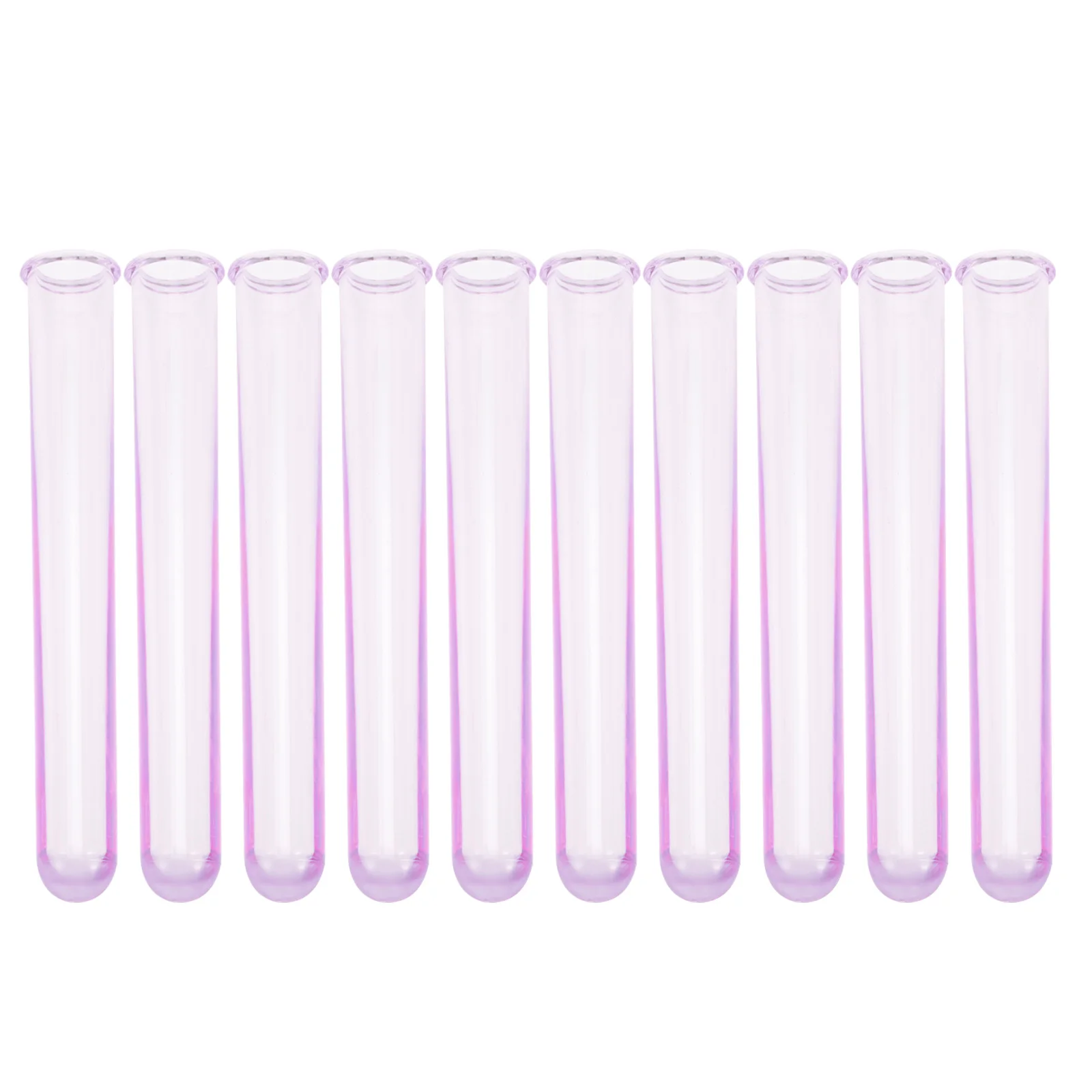 10 Pcs Test Tube Wine Glass Transparent Plastic Laboratory Household Sample Tubes Chemical Pipe Accessory
10 Pcs Test Tube Wine Glass Transparent Plastic Laboratory Household Sample Tubes Chemical Pipe Accessory