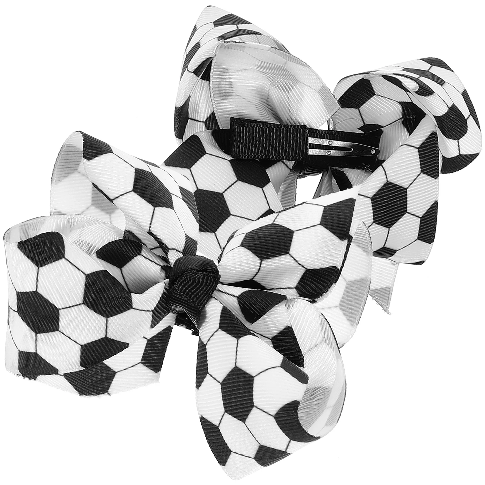 2 pcs Soccer Hair Clips for Girls with Beautiful Bow Design Lightweight Comfortable for Sports Theme Party Birthday Gifts
2 pcs Soccer Hair Clips for Girls with Beautiful Bow Design Lightweight Comfortable for Sports Theme Party Birthday Gifts