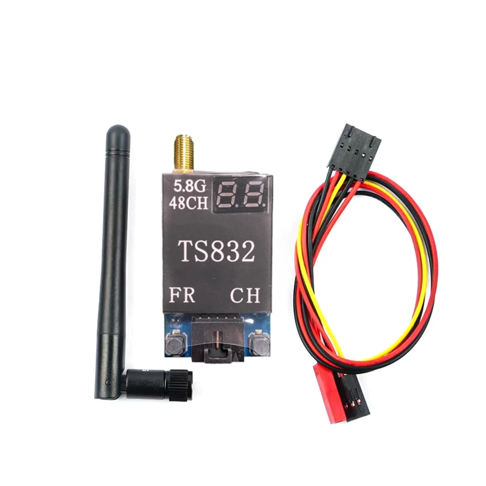 Transmitter TS832 48CH 5.8G 600mw 5km Wireless AV for FPV Multicopter RC Quadcopter
Transmitter TS832 48CH 5.8G 600mw 5km Wireless AV for FPV Multicopter RC Quadcopter
