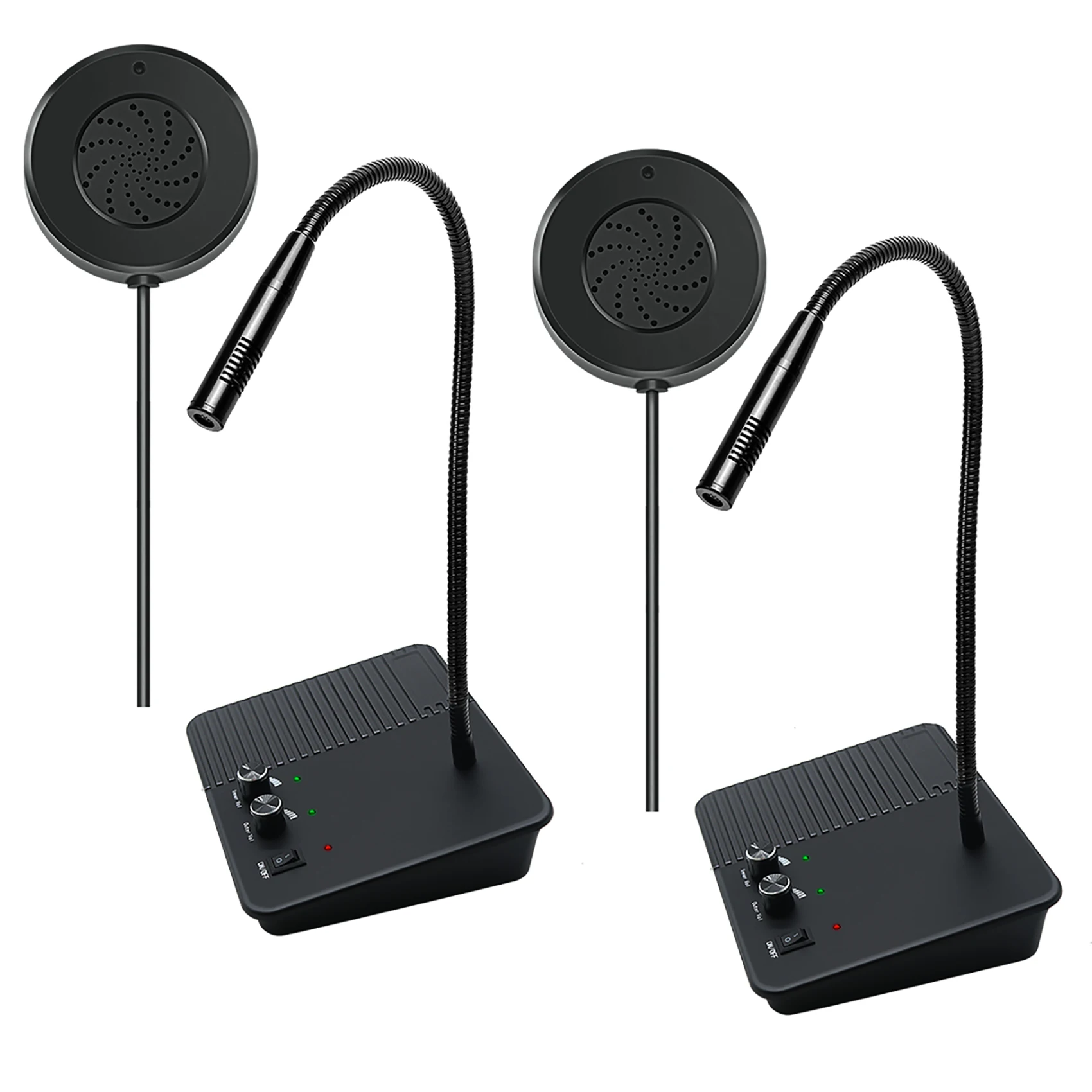 Daytech WI11-US-1-2 Window Intercom System for Bank Counter VHF/UHF Frequency 0-1km Range Black ABS Material 2W Output Power
Daytech WI11-US-1-2 Window Intercom System for Bank Counter VHF/UHF Frequency 0-1km Range Black ABS Material 2W Output Power
