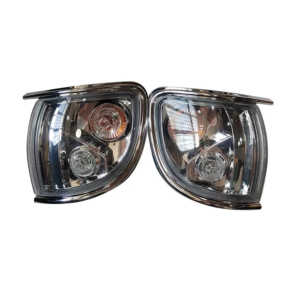 A Pair Car Front Turn Signals for Nissan Terrano R50 1995 to 1998 Refit White 26001-0W725 26105-0W725
A Pair Car Front Turn Signals for Nissan Terrano R50 1995 to 1998 Refit White 26001-0W725 26105-0W725
