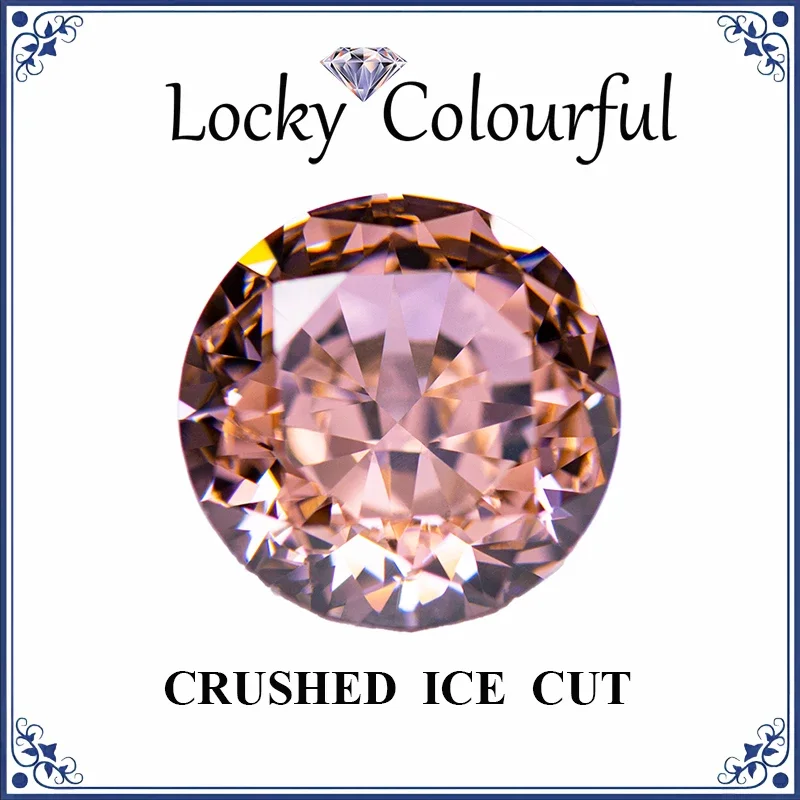 Cubic Zirconia Crushed Ice Cut Round Shape Morgan Pink Color Charms Beads for Jewelry Making Bracelet Materials No Certificate
Cubic Zirconia Crushed Ice Cut Round Shape Morgan Pink Color Charms Beads for Jewelry Making Bracelet Materials No Certificate