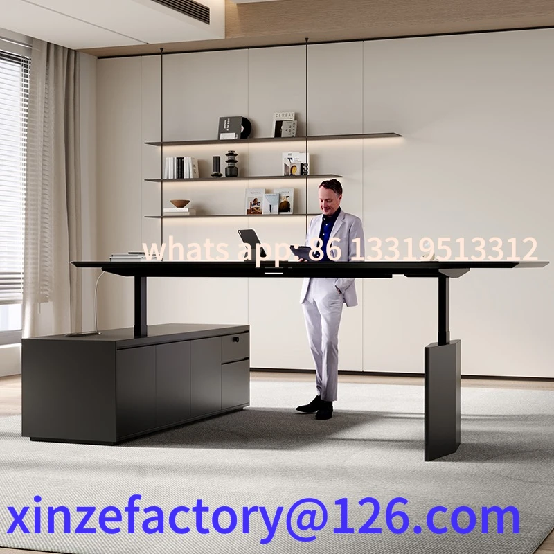 Customizable intelligent electric lifting table office desk and chair combination
Customizable intelligent electric lifting table office desk and chair combination