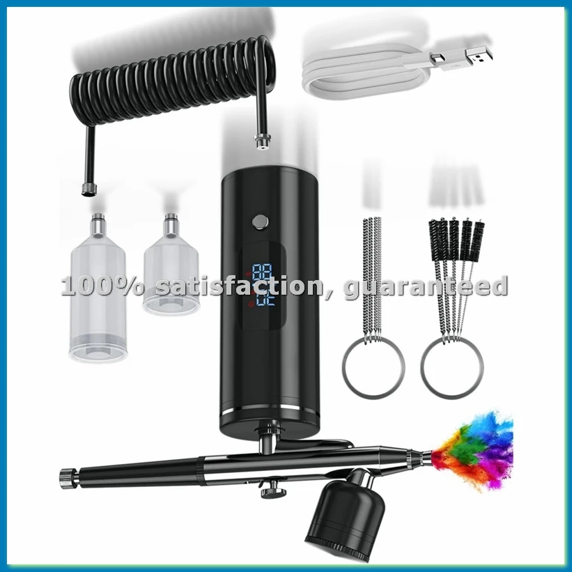 Набор для аэрографии, беспроводной аэрограф для ногтей, с компрессором для моделей/обуви/тортов/волос, для росписи черным цветом-ABLL
Набор для аэрографии, беспроводной аэрограф для ногтей, с компрессором для моделей/обуви/тортов/волос, для росписи черным цветом-ABLL