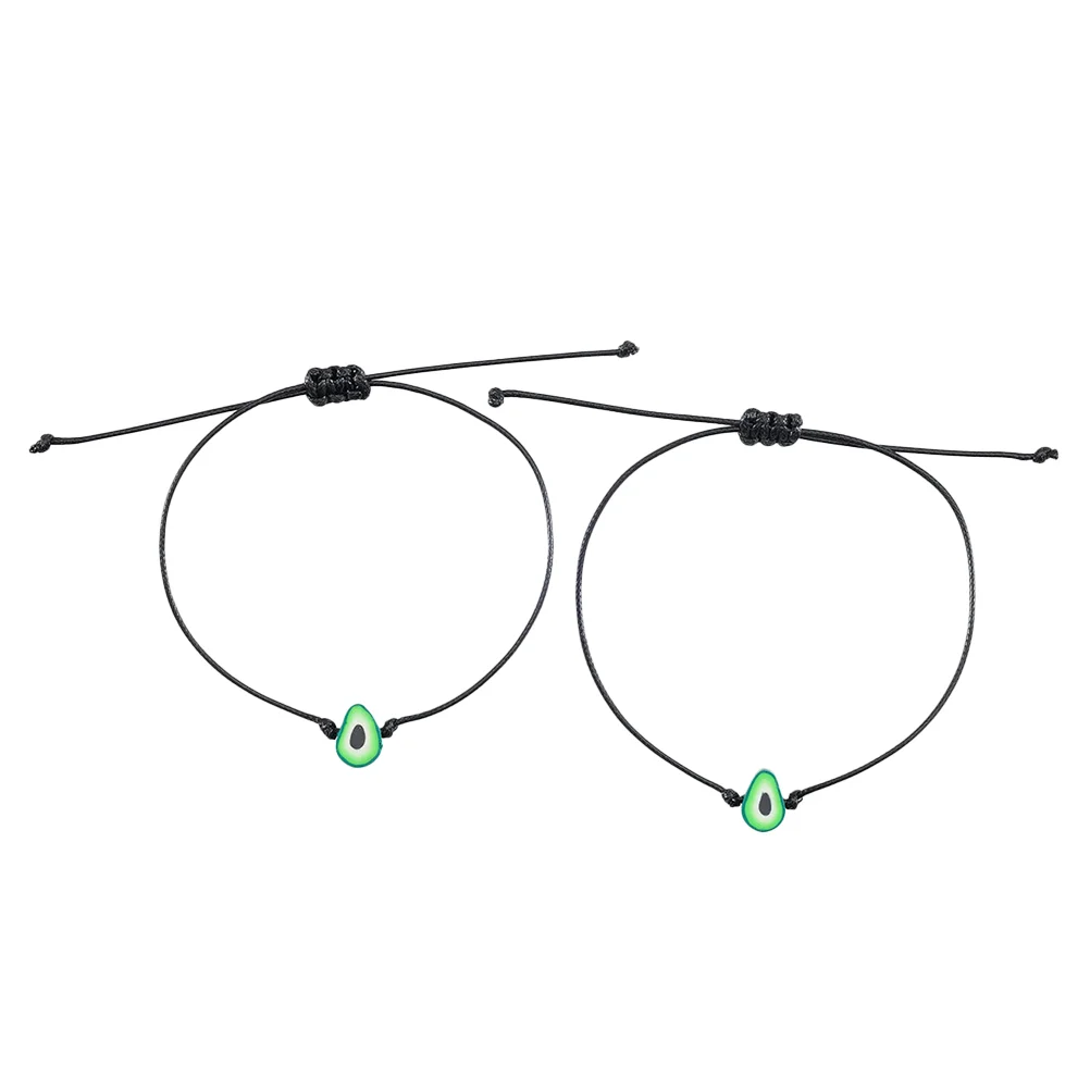 2 Pcs Avocado Bracelet Gifts Matching Bracelets Avocados Women Adjustable Friendship
2 Pcs Avocado Bracelet Gifts Matching Bracelets Avocados Women Adjustable Friendship