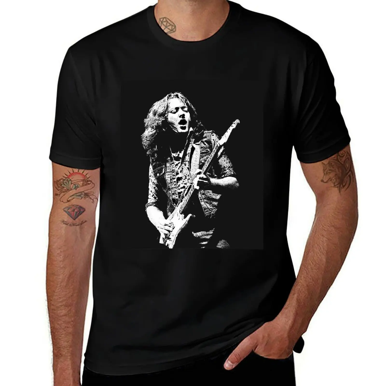 Футболка Rory Gallagher, футболка большого размера с рисунком, винтажные черные футболки с аниме, футболки для мужчин, хлопковые
Футболка Rory Gallagher, футболка большого размера с рисунком, винтажные черные футболки с аниме, футболки для мужчин, хлопковые