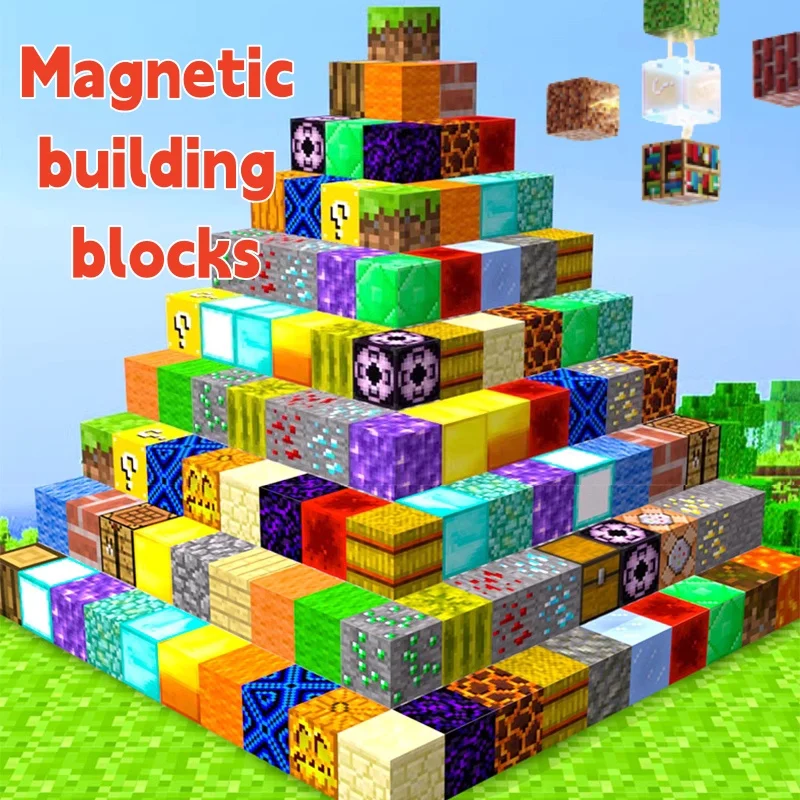Upgrades DIY Magnetic Building Blocks Toy Build Magnet Creative World Ideal for Boys Girls STEM Montessori Sensory Cubes Gifts
Upgrades DIY Magnetic Building Blocks Toy Build Magnet Creative World Ideal for Boys Girls STEM Montessori Sensory Cubes Gifts