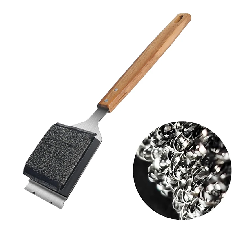 Stainless Steel Grill Brush with Sturdy Wooden Handle, Safe Grill Brush for Outdoor Grilling, Gift for Man Dad
Stainless Steel Grill Brush with Sturdy Wooden Handle, Safe Grill Brush for Outdoor Grilling, Gift for Man Dad