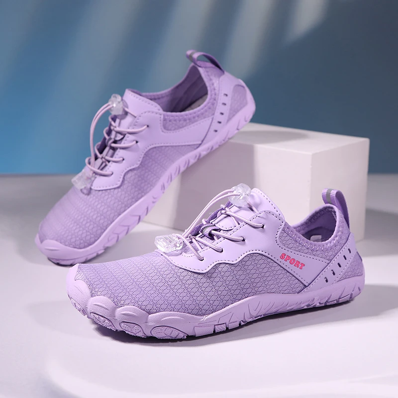 Purple Women's Water Shoes Anti-slip Quick Dry Barefoot Aqua Shoes for Beach Swimming Wading
Purple Women's Water Shoes Anti-slip Quick Dry Barefoot Aqua Shoes for Beach Swimming Wading