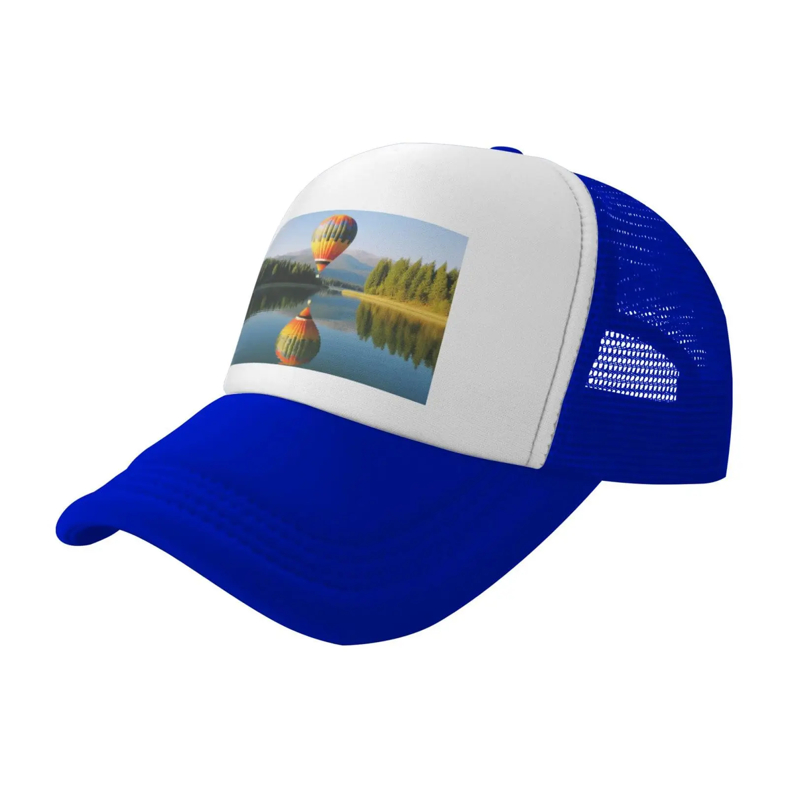 Hot Balloon Above The Calm Lake Printed Trucker Hats Baseball Cap Breathable Mesh Cap Four Seasons Hat Adjustable Daily Wear Hat
Hot Balloon Above The Calm Lake Printed Trucker Hats Baseball Cap Breathable Mesh Cap Four Seasons Hat Adjustable Daily Wear Hat