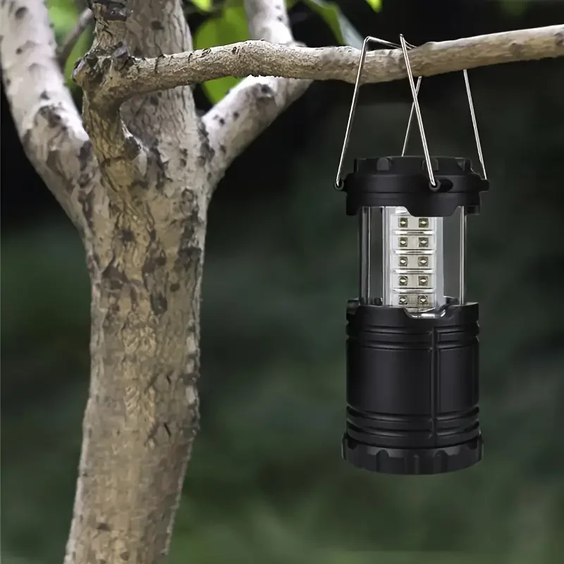 30LED Tent Lamp Waterproof Camping Light Power By 3*AA Battery Portable Lantern Shaped Working Emergency Flashlight
30LED Tent Lamp Waterproof Camping Light Power By 3*AA Battery Portable Lantern Shaped Working Emergency Flashlight