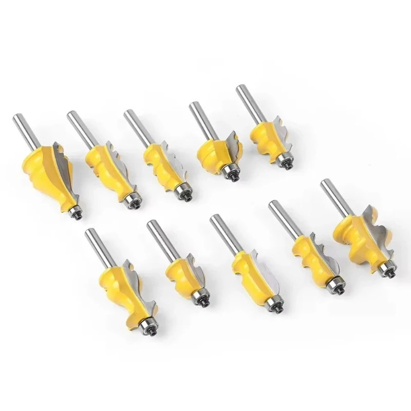 1Pcs 1/2 Inch Shank Architectural Molding Handrail Router Bit Casing Base CNC Line Woodworking Cutters Face Mill
1Pcs 1/2 Inch Shank Architectural Molding Handrail Router Bit Casing Base CNC Line Woodworking Cutters Face Mill