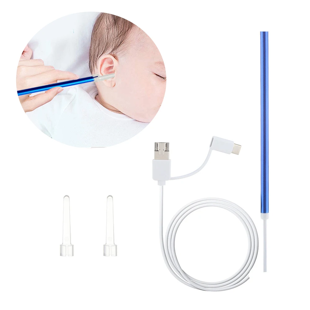 2 In 1 Ear Canal Light-emitting Endoscope ENT Digital 1 Meter Visual Ear Canal Ear Picking Endoscope Cleaning Care Home Portable
2 In 1 Ear Canal Light-emitting Endoscope ENT Digital 1 Meter Visual Ear Canal Ear Picking Endoscope Cleaning Care Home Portable