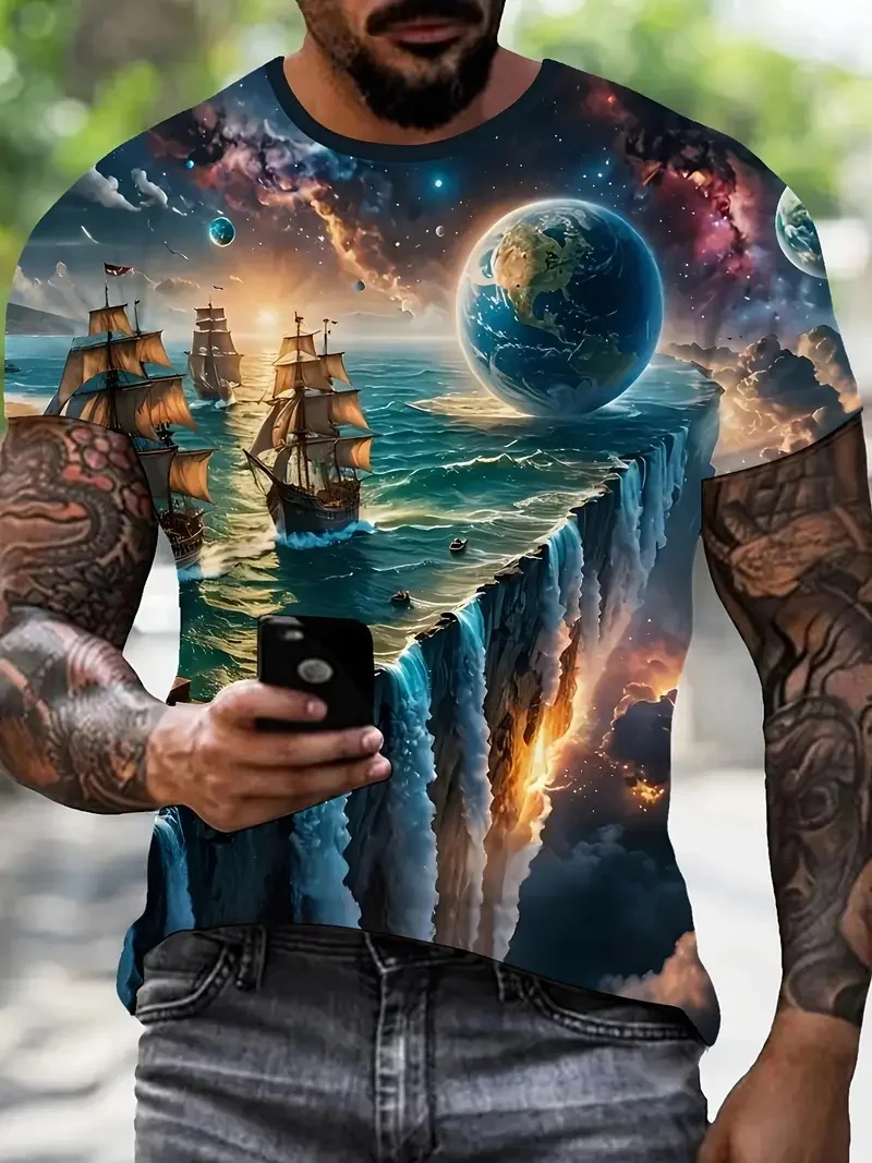 Men'S Sailing Boat Print T-Shirt 3D Casual Sports Tee Comfortable and relaxing Tops Kids Tshirt Men's Shirts Women Y2k t-shirts
Men'S Sailing Boat Print T-Shirt 3D Casual Sports Tee Comfortable and relaxing Tops Kids Tshirt Men's Shirts Women Y2k t-shirts