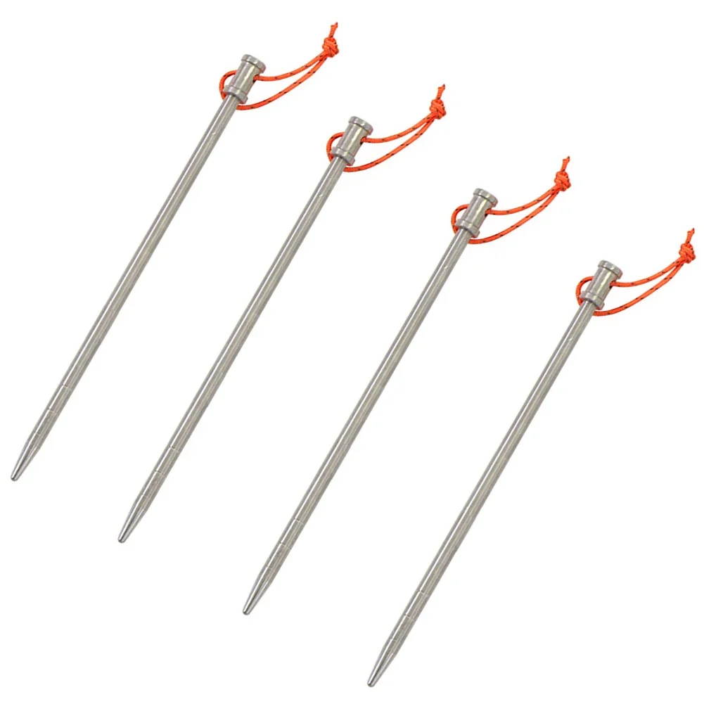 Camping Ti Tent Stakes Outdoor Accessories Stable Ground Pins For Camping Tent Accessory 8mm 0.31inch Night Visibility
Camping Ti Tent Stakes Outdoor Accessories Stable Ground Pins For Camping Tent Accessory 8mm 0.31inch Night Visibility