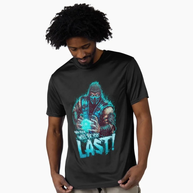 Vintage 90's Mortal Kombat Sub-Zero Last Gift tee for gamer 100% cotton printed Men's Short Sleeve Graphic T-Shirt All size tops
Vintage 90's Mortal Kombat Sub-Zero Last Gift tee for gamer 100% cotton printed Men's Short Sleeve Graphic T-Shirt All size tops