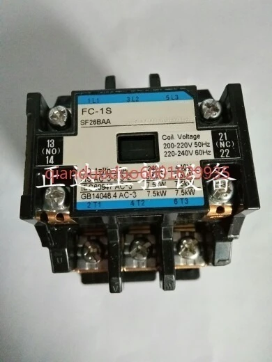 Suitable for Fuji AC contactor FC-1S AC220V
Suitable for Fuji AC contactor FC-1S AC220V