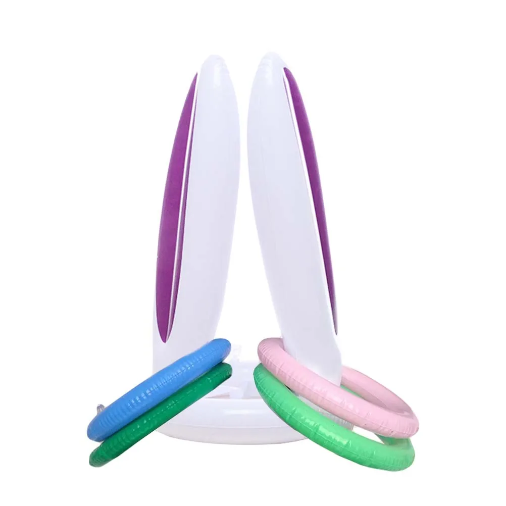 5pcs Inflatable Bunny Ears Rabbit Rabbit Kids Ring Inflatable Game Toss Toy Ring Toss Toy Fun Easter Party Table
5pcs Inflatable Bunny Ears Rabbit Rabbit Kids Ring Inflatable Game Toss Toy Ring Toss Toy Fun Easter Party Table
