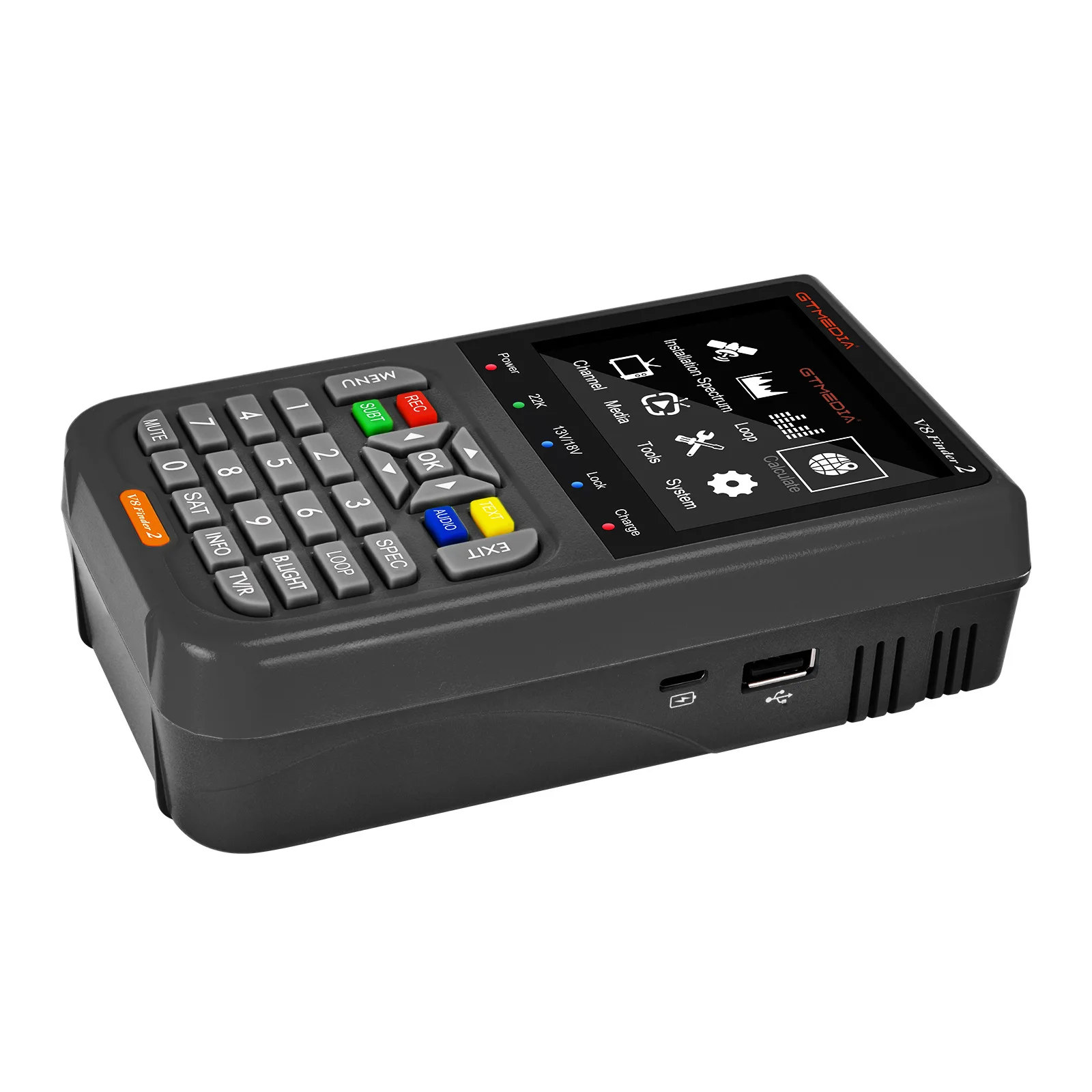 V8 Finder 2 Satellite Finder Meter DVB-S/S2X 3.5 Inch LCD Display 1080P Type C Port Satfinder VS Freesat Finder Meter Wholesale 
V8 Finder 2 Satellite Finder Meter DVB-S/S2X 3.5 Inch LCD Display 1080P Type C Port Satfinder VS Freesat Finder Meter Wholesale