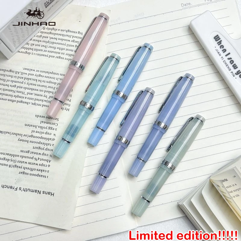 Limited Edition 9 New Color JINHAO 82 MINI Fountain Pen EF/F/M/Bent Nib Calligraphy Pen Stationery School Office Supplies
Limited Edition 9 New Color JINHAO 82 MINI Fountain Pen EF/F/M/Bent Nib Calligraphy Pen Stationery School Office Supplies