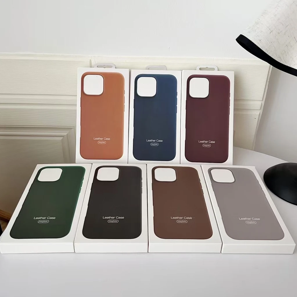 Original Leather Wireless Charging Animation Cases for iPhone 16 15 14 Pro Max 14 15 16 Plus Magsafe Phone Case Magnetic Cover
Original Leather Wireless Charging Animation Cases for iPhone 16 15 14 Pro Max 14 15 16 Plus Magsafe Phone Case Magnetic Cover