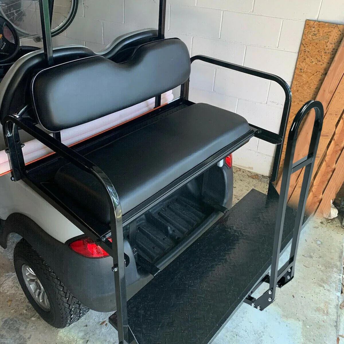 For Club Car Precedent/Tempo Golf Cart Flip Folding Rear Seat Kit W/Grab Bar
For Club Car Precedent/Tempo Golf Cart Flip Folding Rear Seat Kit W/Grab Bar
