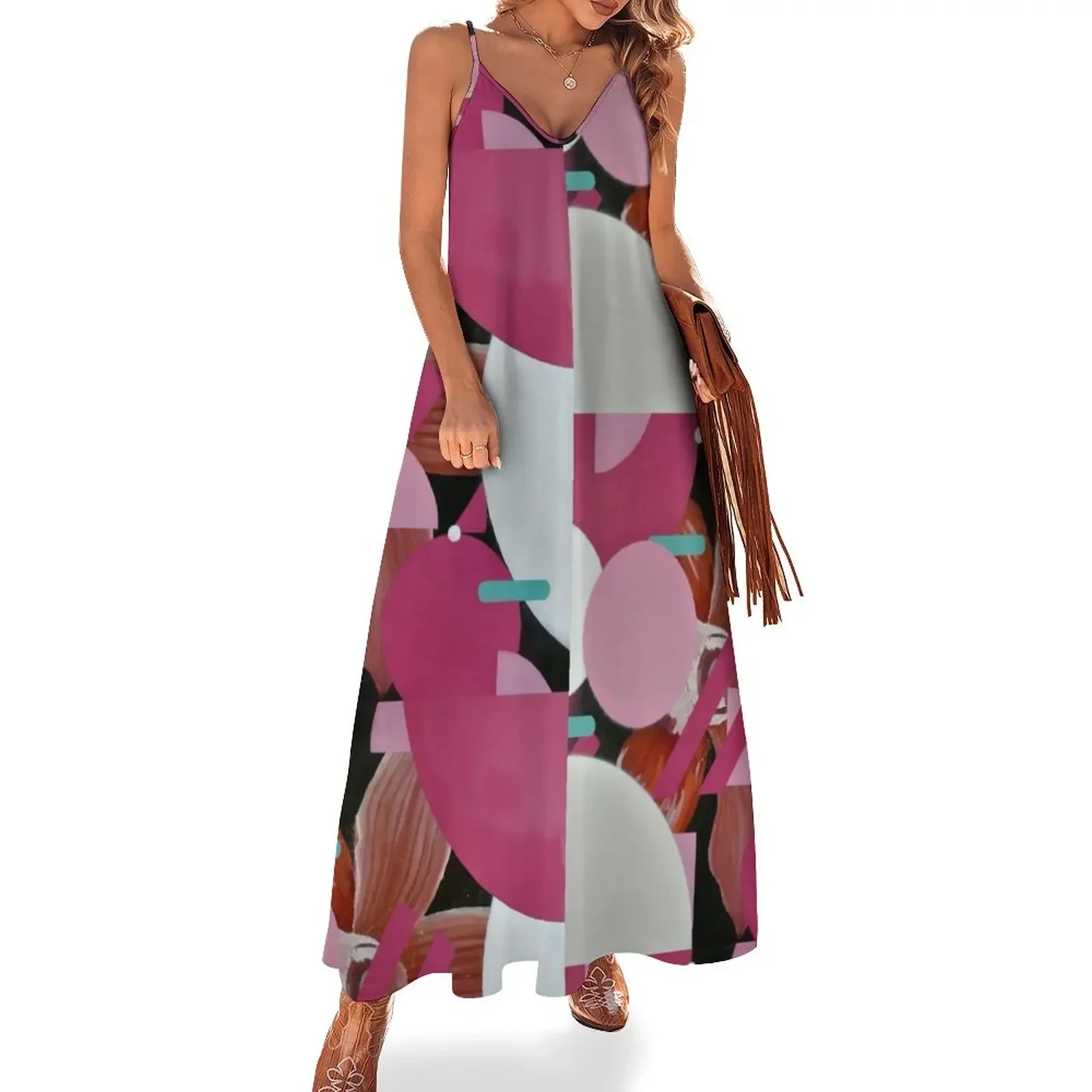 The Elegance of Floral Energy 2 Sleeveless Dress summer dresses ladies 2025 dress for women 2025 
The Elegance of Floral Energy 2 Sleeveless Dress summer dresses ladies 2025 dress for women 2025