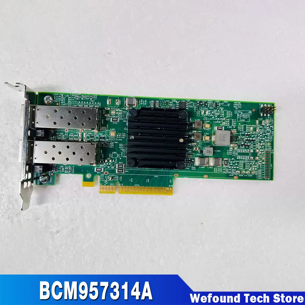 BCM957314A для Оракл 25 Гб двойные электрические порты 10 гигабитная сетевая Рабочая карта PCIE * 8
BCM957314A для Оракл 25 Гб двойные электрические порты 10 гигабитная сетевая Рабочая карта PCIE * 8