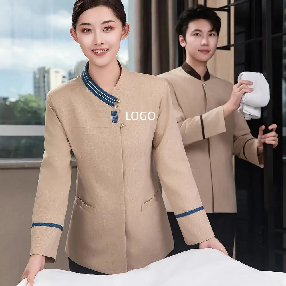 Autumn Winter Hotel Room Cleaning Workwear Female Property Management Shopping Mall Cleaning Staff Household Cleaning Kit
Autumn Winter Hotel Room Cleaning Workwear Female Property Management Shopping Mall Cleaning Staff Household Cleaning Kit