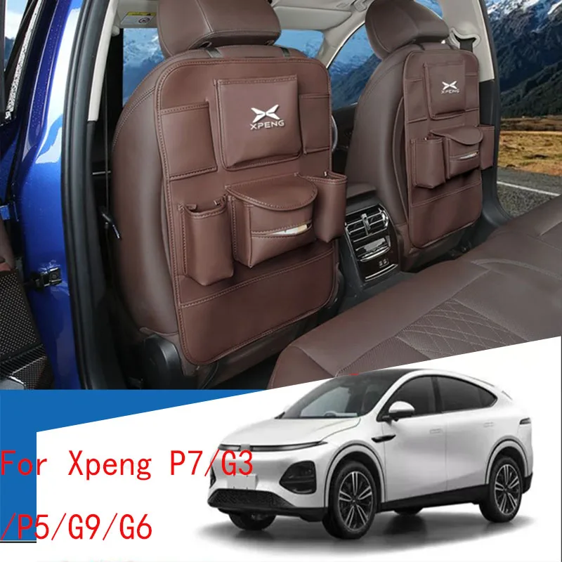 For Xpeng P7/G3/P5/G9/G6 Rear Backrest of Car Seat Pouch Storage Box Anti Kick Pad Interior Decoration Accessories
For Xpeng P7/G3/P5/G9/G6 Rear Backrest of Car Seat Pouch Storage Box Anti Kick Pad Interior Decoration Accessories