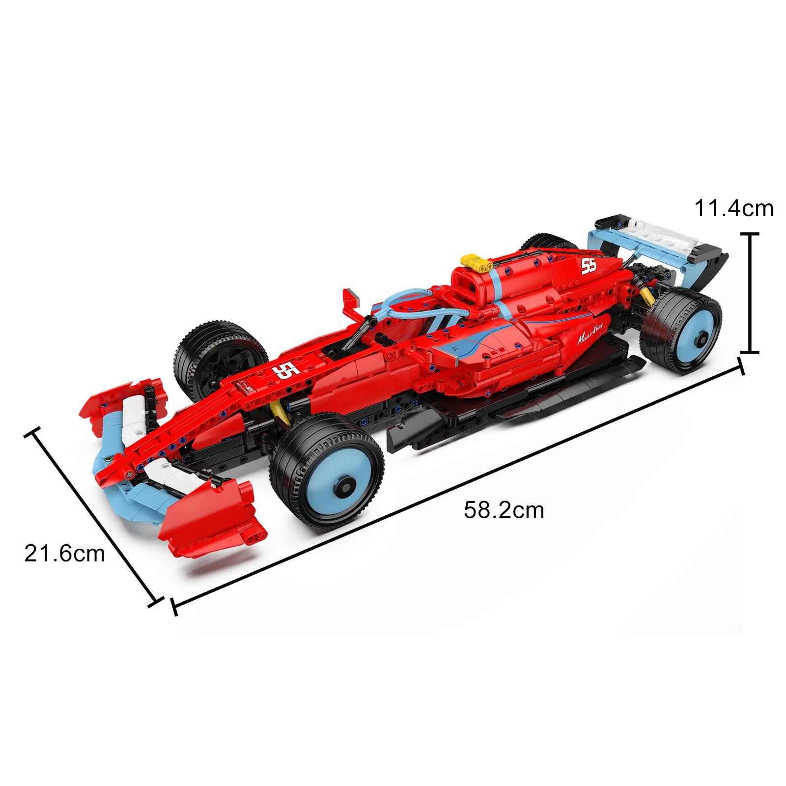 MOULD KING 1401 pieces, 13209 Technical Championship Car The SF-24 Racing Car Building Blocks Model Set Collection Car Toy Set
MOULD KING 1401 pieces, 13209 Technical Championship Car The SF-24 Racing Car Building Blocks Model Set Collection Car Toy Set