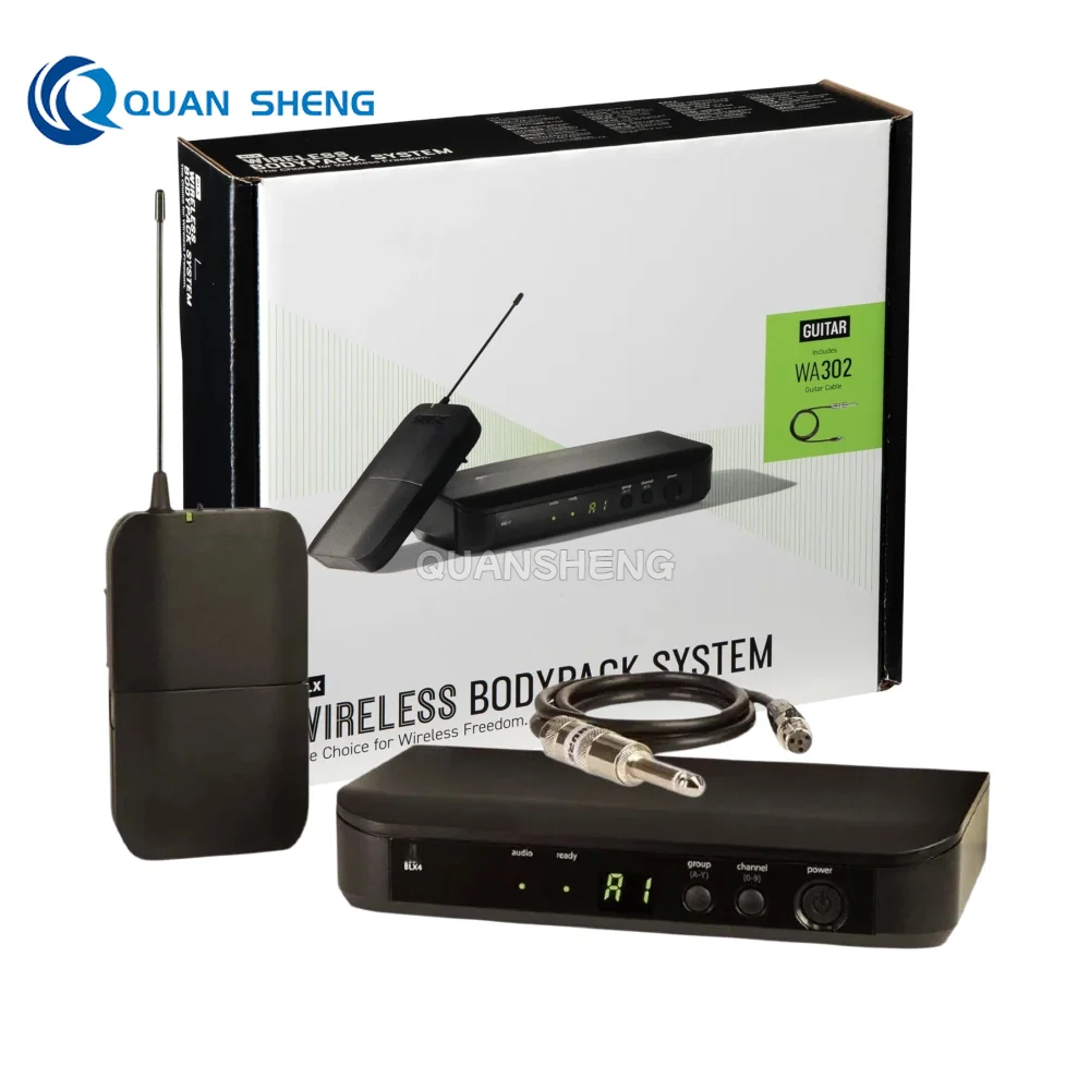 BLX24/WA302 Dynamic Wireless Lavalier Microphone With XLR Connector 1CH UHF For Stage & Karaoke Use
BLX24/WA302 Dynamic Wireless Lavalier Microphone With XLR Connector 1CH UHF For Stage & Karaoke Use