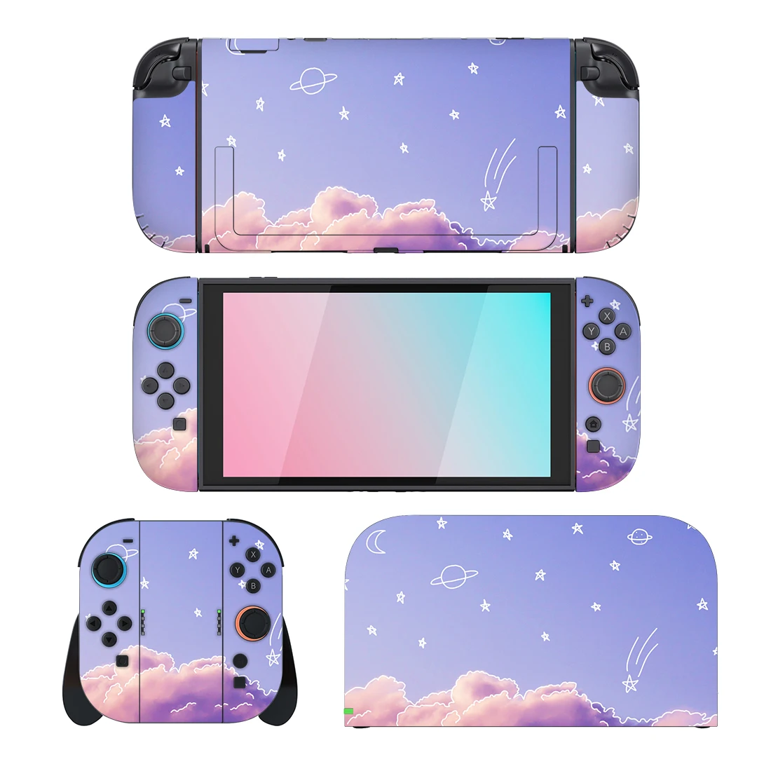 Starry Sky Moon Screen Protector Sticker Skin for Nintendo Switch 2 Console Dock Charger Stand Holder Joycon Controller Skin
Starry Sky Moon Screen Protector Sticker Skin for Nintendo Switch 2 Console Dock Charger Stand Holder Joycon Controller Skin