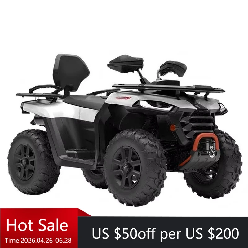 High-speed premium quad motorcycle 500cc automatic four-wheel drive all-terrain vehicle for rough terrain
High-speed premium quad motorcycle 500cc automatic four-wheel drive all-terrain vehicle for rough terrain