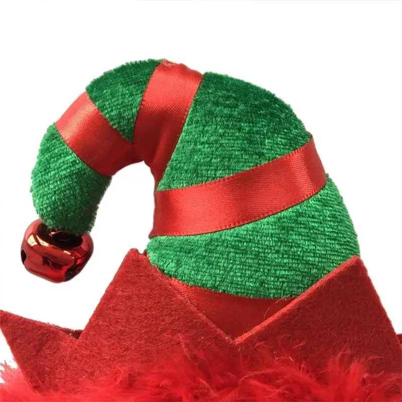652F Рождественские резинки для волос в виде эльфа, шляпа эльфа с перьями, повязка на голову, новинка, праздничная вечеринка,
652F Рождественские резинки для волос в виде эльфа, шляпа эльфа с перьями, повязка на голову, новинка, праздничная вечеринка,