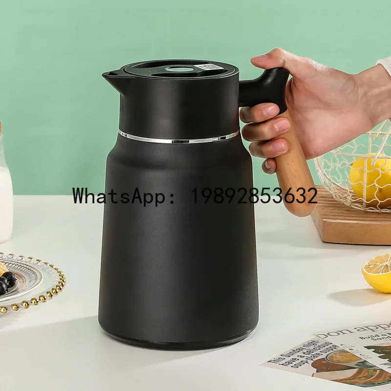 Wooden Handle Vacuum Kettle Stainless Steel Thermos Household Thermos
Wooden Handle Vacuum Kettle Stainless Steel Thermos Household Thermos