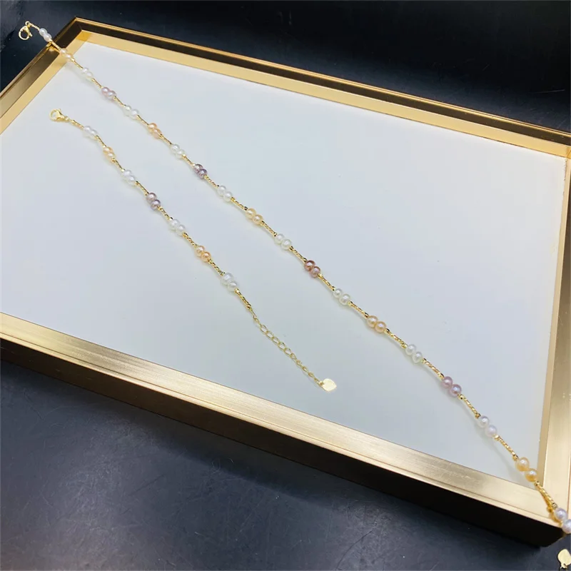 Handmade DIY Pearl Jewelry Set Natural Freshwater Pearl Necklace Bracelet for Women Fine Jewelry Gifts
Handmade DIY Pearl Jewelry Set Natural Freshwater Pearl Necklace Bracelet for Women Fine Jewelry Gifts