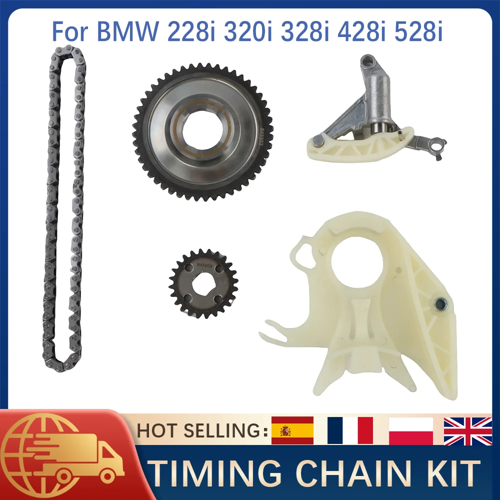 Oil Pump Drive Chain Kit For BMW 228i 320i 328i 428i 528i X1 X3 X4 X5 Z4 N20 N26 Engine Timing Gear Tensioner Rail Set
Oil Pump Drive Chain Kit For BMW 228i 320i 328i 428i 528i X1 X3 X4 X5 Z4 N20 N26 Engine Timing Gear Tensioner Rail Set