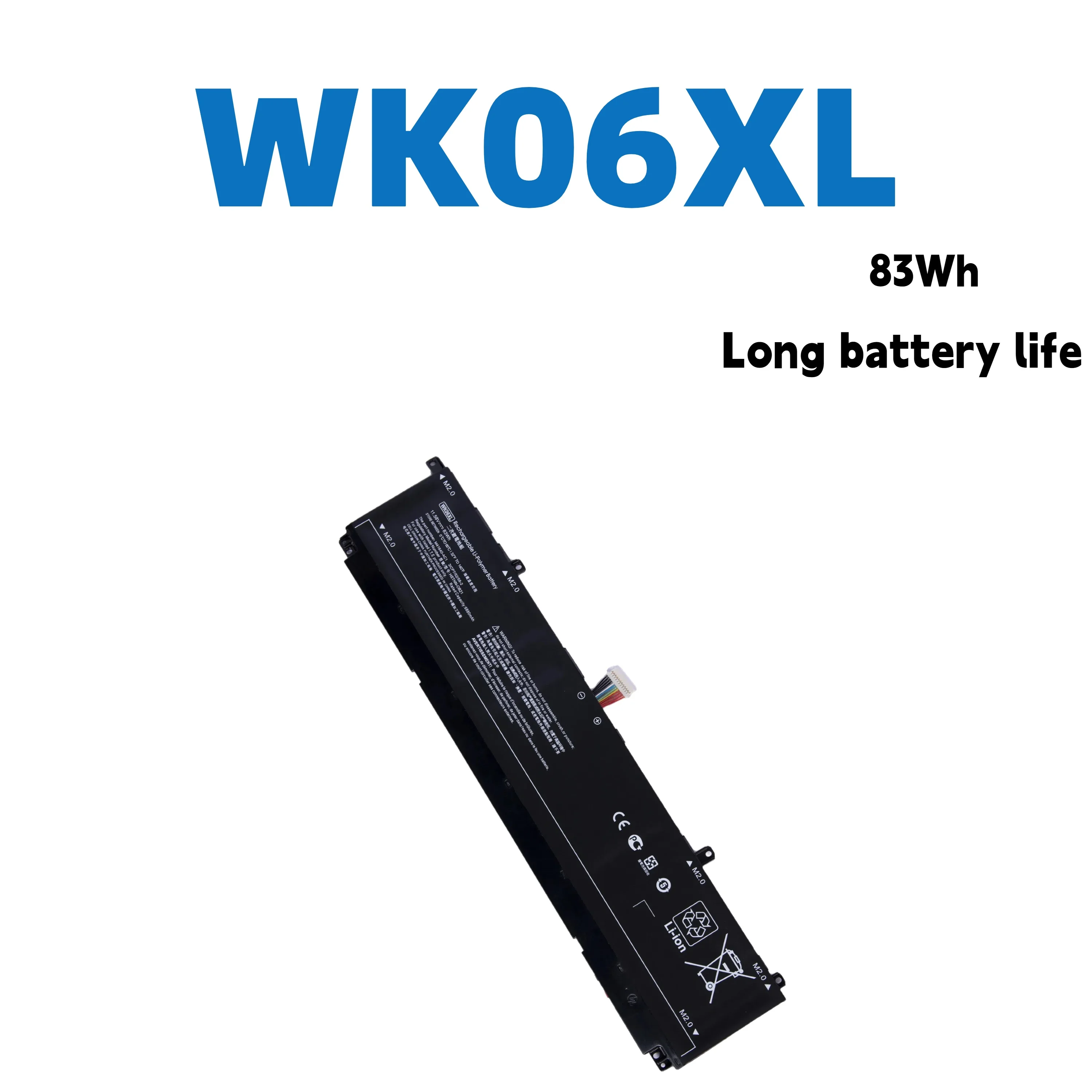 Аккумулятор для ноутбука AUSSY WK06XL для HP M39179-005 M41711-005 M41640-CD1 M38822-1D1 HSTNN-IB9V HSTNN-WB0C Omen 16-b0013dx 
Аккумулятор для ноутбука AUSSY WK06XL для HP M39179-005 M41711-005 M41640-CD1 M38822-1D1 HSTNN-IB9V HSTNN-WB0C Omen 16-b0013dx