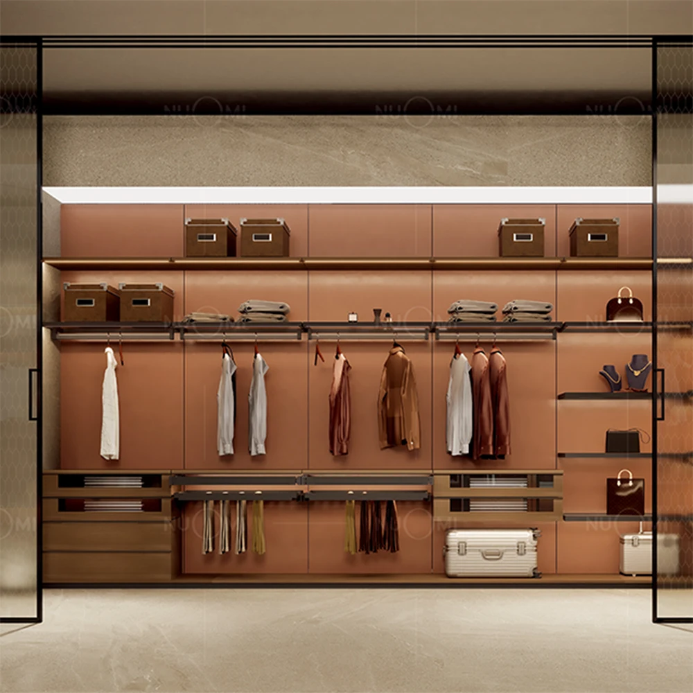 Smart Home High-end Custom Aluminium Modern Bedroom Furniture Wall-mounted Closet
Smart Home High-end Custom Aluminium Modern Bedroom Furniture Wall-mounted Closet